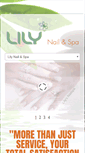 Mobile Screenshot of lilynailandspa.com